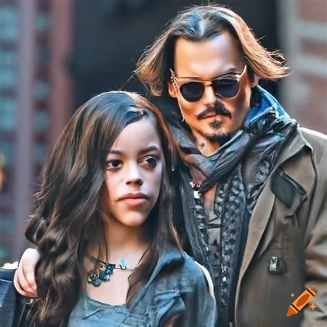 jenna ortega und johnny depp